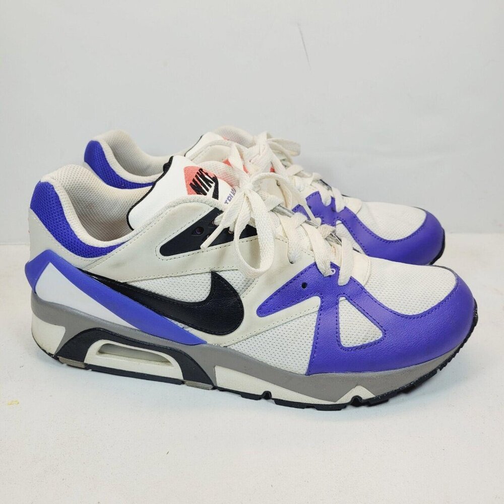 Nike Men’s Air Structure MTLC Summit White/ Black Size 10 Men US